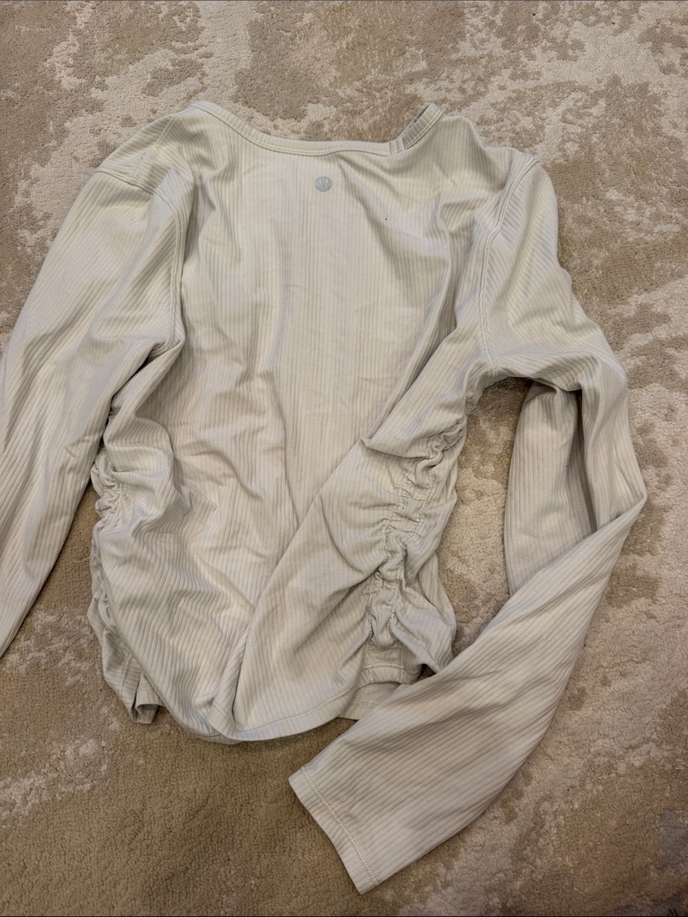 Lululemon All It Takes Ribbed Nulu Long-Sleeve Shirt
Light Vapor Sz 4 - Picture 3 of 9